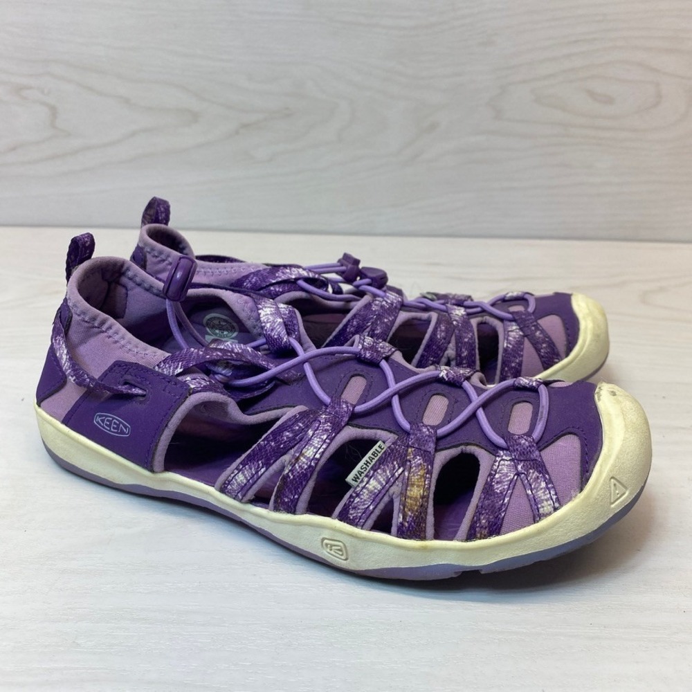 KEEN Kids 4‎ Moxie Sport Sandal Hiking Water Purple 1026284 Outdoor Adventure